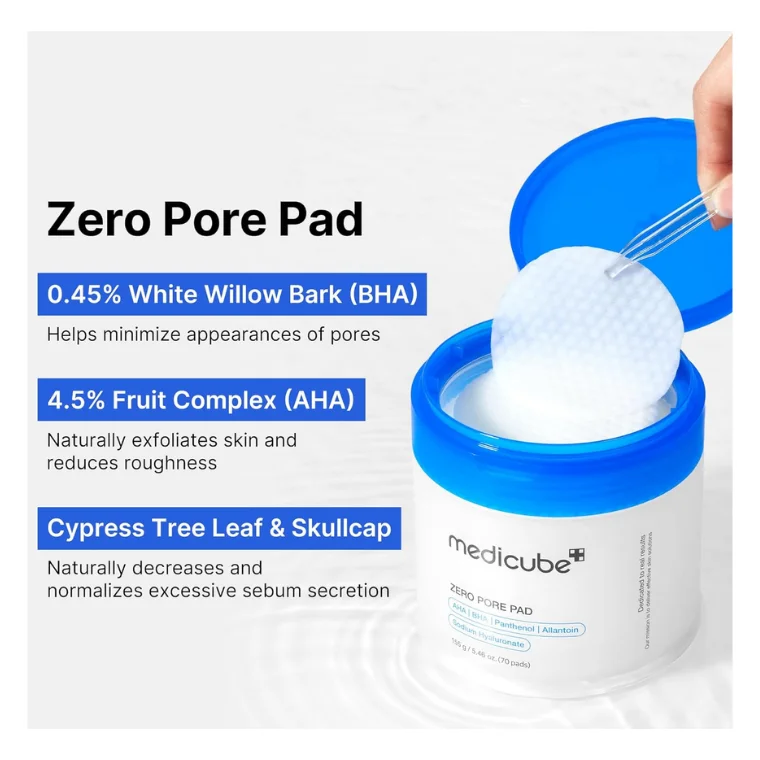 Medicube Zero Pore Pads 2.0 (155gm)