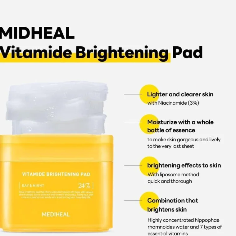 Mediheal Vitamide Brightening Pad (100pads)