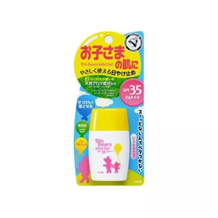 Omi Sun Bears Mild Sunscreen Gel SPF35 (30ml)