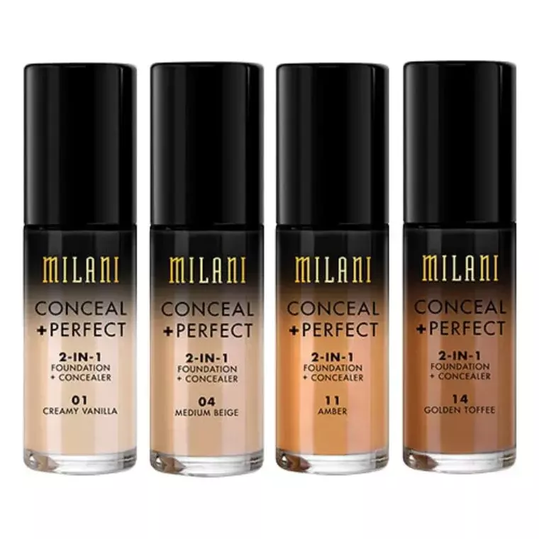 Milani Conceal+Perfect 2-In-1 Foundation+Concealer 03A1 Pure Beige (30gm)
