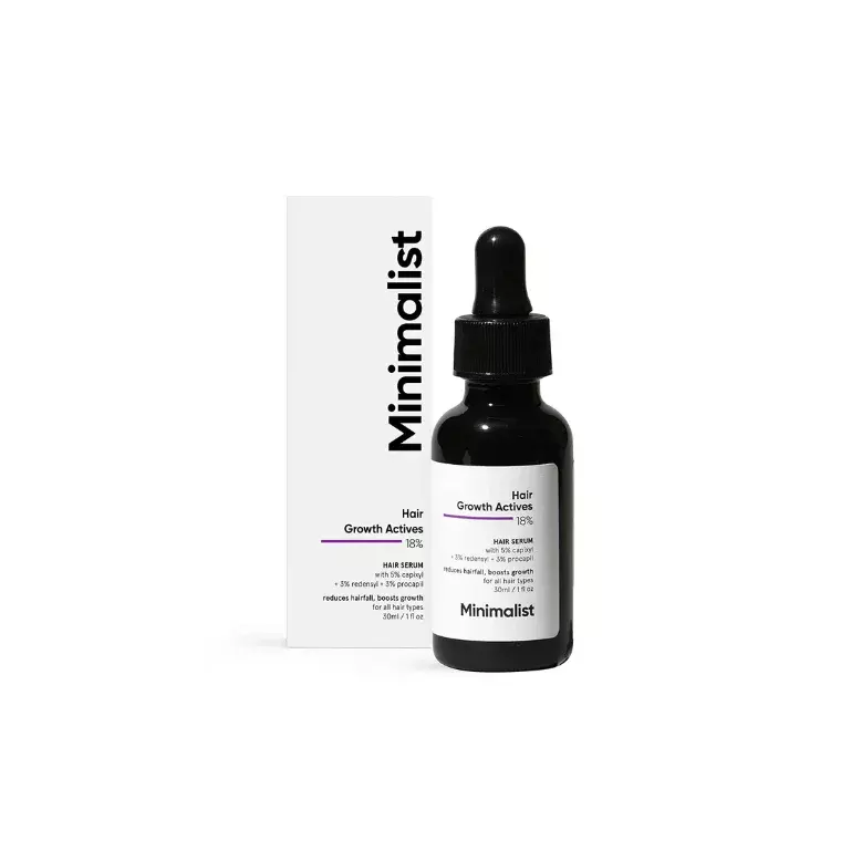 Minimalist Hair Growth Actives 18% Hair Serum (30ml)