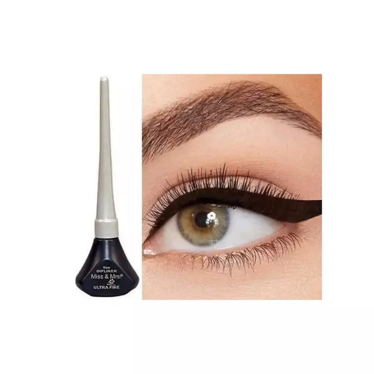 Miss & Mrs Ultra Fine Dipliner Eye Liner (4.5ml)