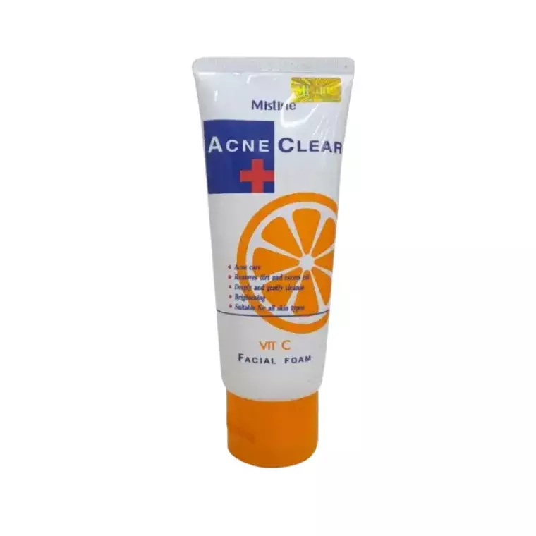 Mistine Acne Clear Facial Foam Vitamin C Face Wash (85gm)