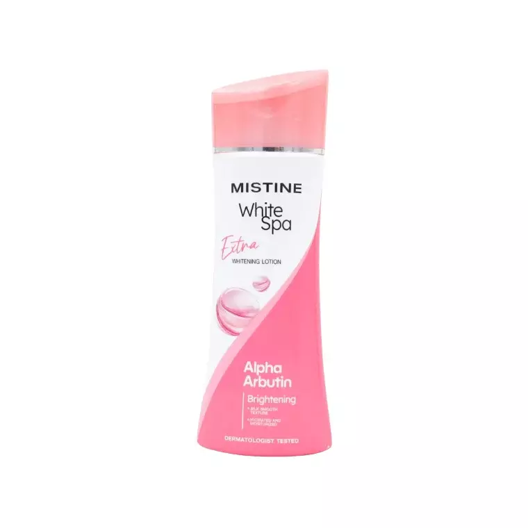 Mistine Body Lotion White Spa Extra Whitening #Alpha Arbutin (200ml)