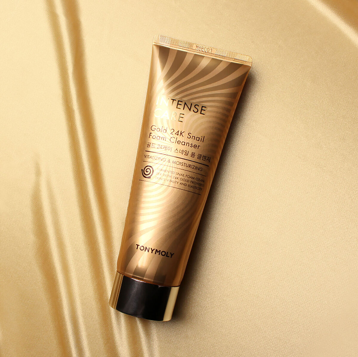 Tonymoly Intense Care Gold 24k Snail Foam Cleanser (150ml)
