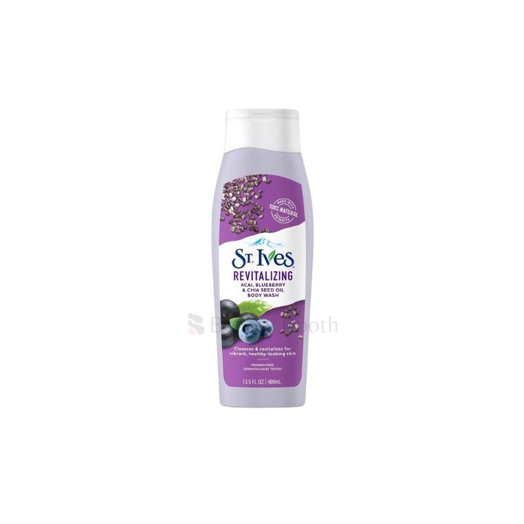 ST Ives Revitalizing Acai, Blueberry and Chia Seeds Oil Body Wash