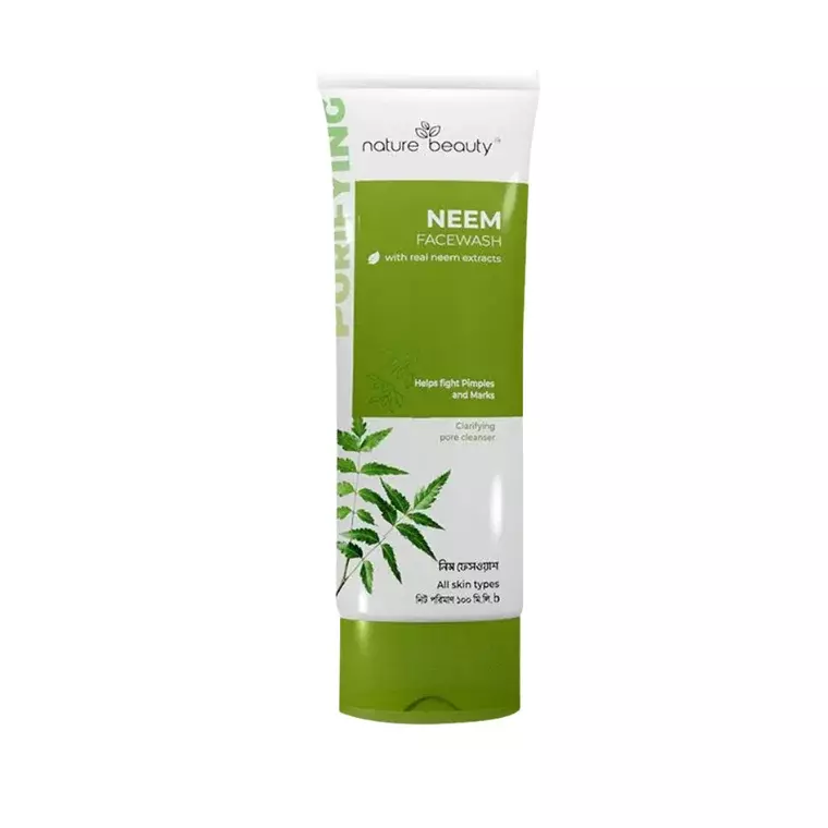 Nature Beauty Neem Face Wash Anti-Acne Purifying Cleanser (100ml)