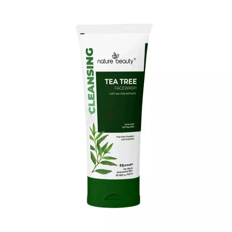 Nature Beauty Tea Tree Face Wash Purifying Cleanser (100ml)