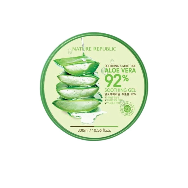 Nature Republic Soothing & Moisture Aloe Vera 92% Soothing Gel (300ml)