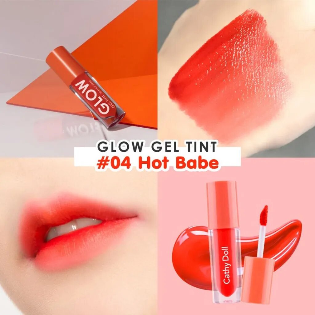 Cathy Doll Glow Gell Tint #04 Hot Babe (2.4gm)