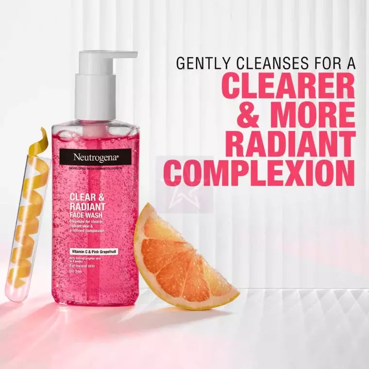 Neutrogena Clear & Radiant Face Wash (200ml)