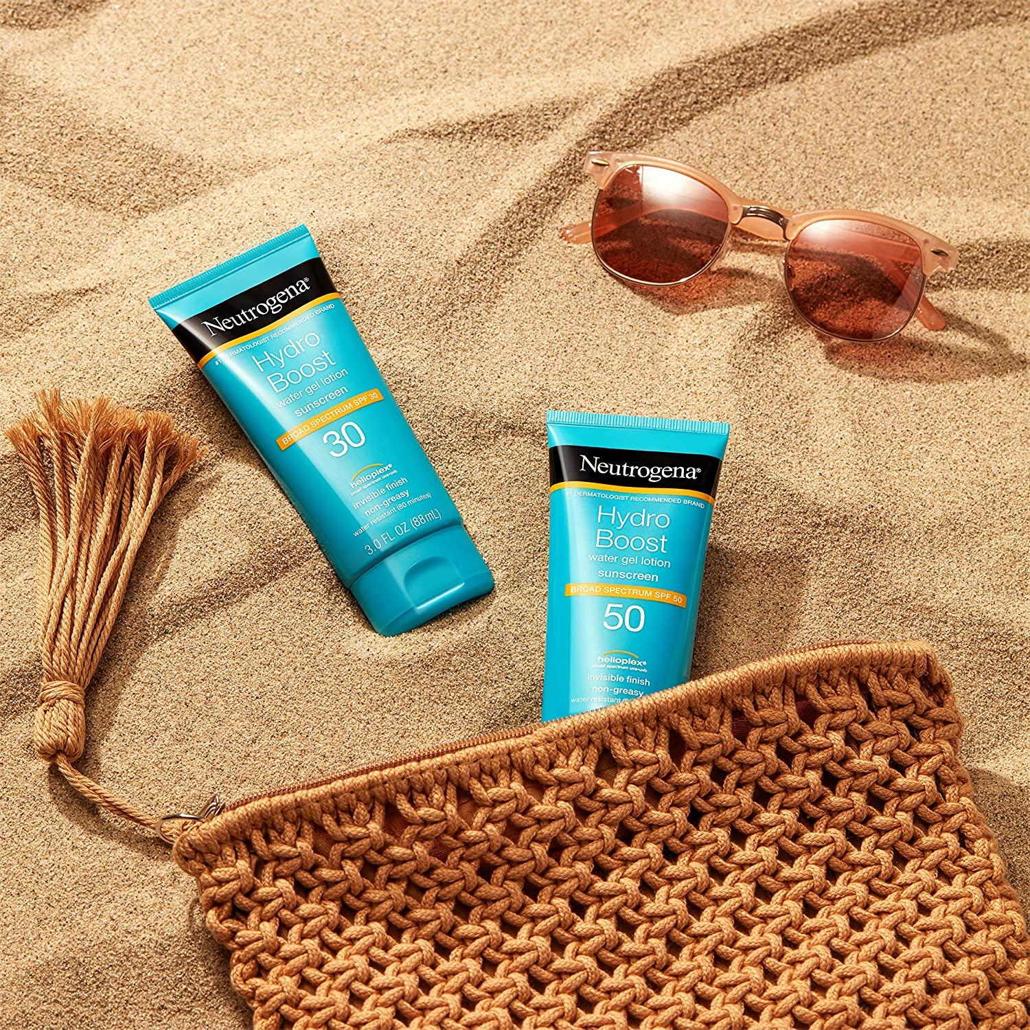 Neutrogena Hydro Boost Moisturizing Sunscreen Lotion, SPF 50 (88ml)