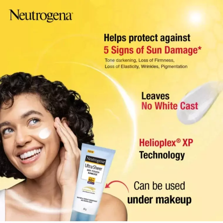 Neutrogena Ultra Sheer Dry Touch Sunblock (80gm)