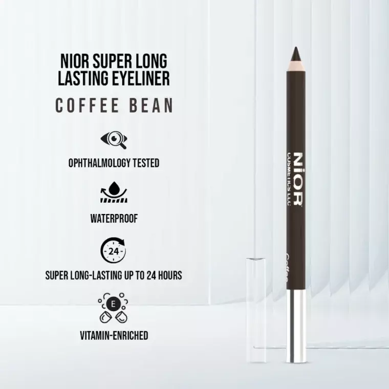Nior Super Long Lasting Eyeliner #Coffee Bean (1.2gm)
