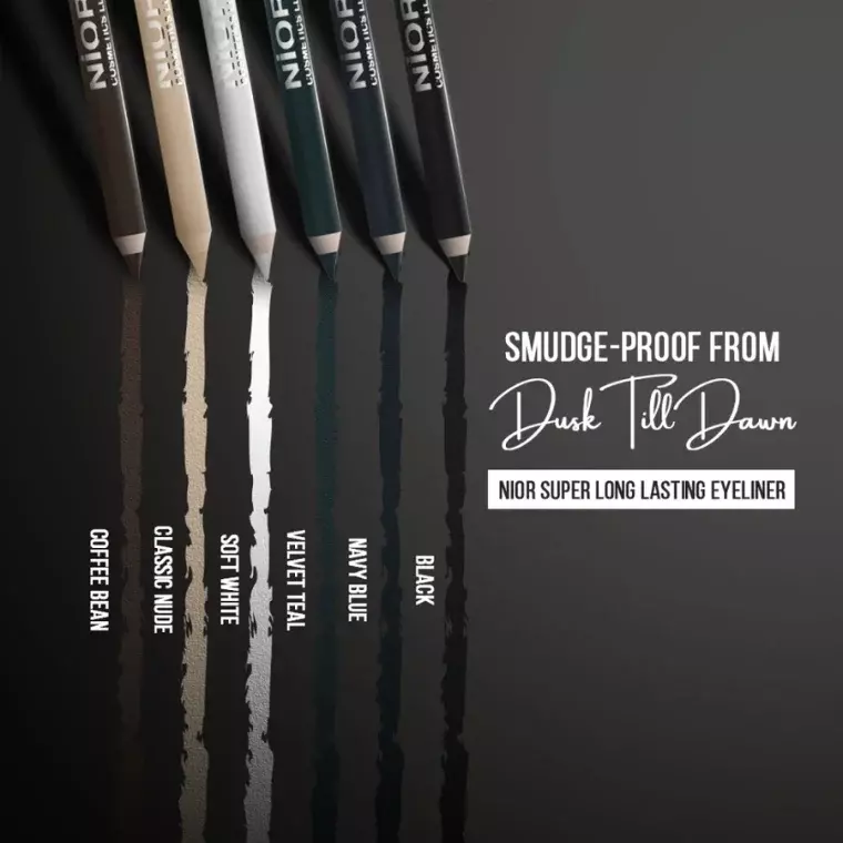 Nior Super Long Lasting Eyeliner #Coffee Bean (1.2gm)