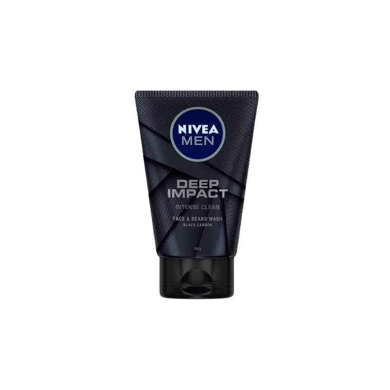 Nivea Men Deep Face & Beard Wash (100ml)