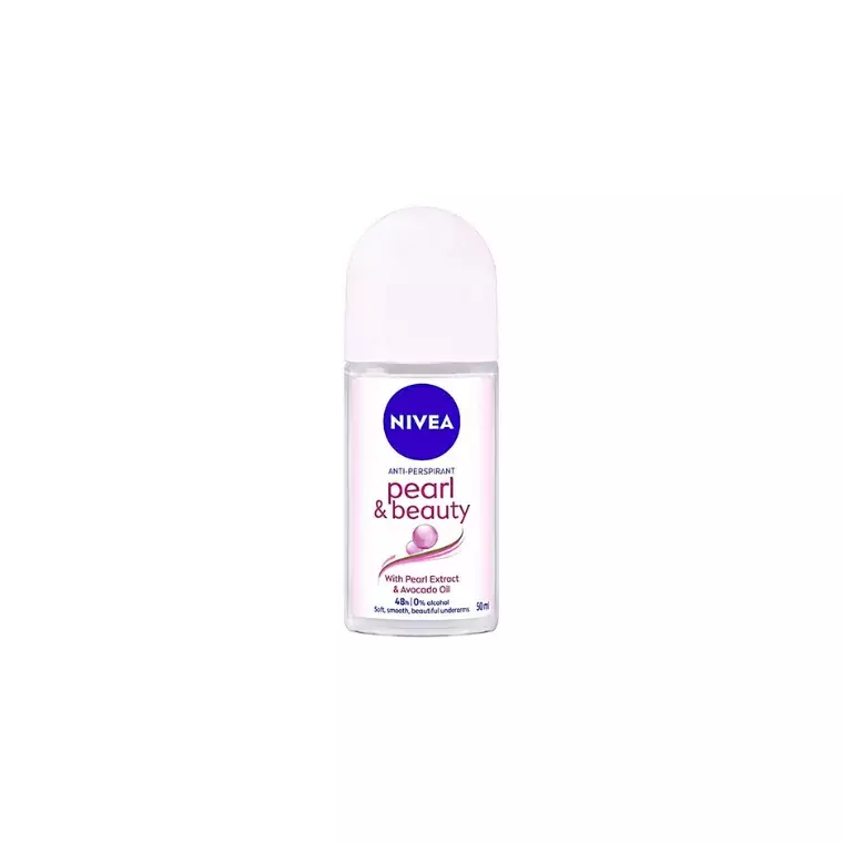 Nivea Pearl Beauty Deo Roll Pearl Extracts & Avocado Oil (50ml)
