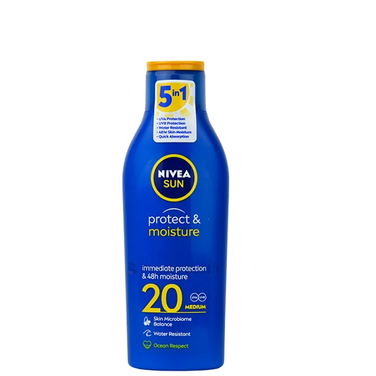 Nivea Sun Protect & Moisture Sun Lotion SPF20 (200ml)