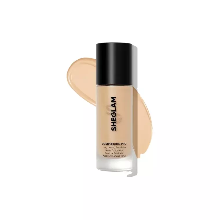 Sheglam Complexion Pro Long Lasting Breathable Matte Foundation- Nude (30ml )