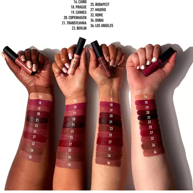 Nyx Soft Matte Lip Cream SMLC #25 Budapest (8ml)