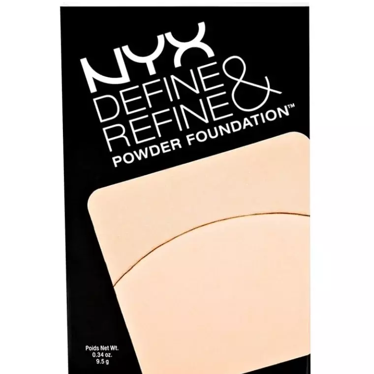 NYX Define & Refine Powder Foundation DRPF #02 Light / Pale (9.5gm)