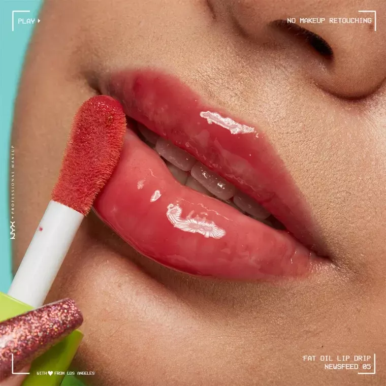 NYX Fat Oil Lip Drip Vegan Lip Oil fold #06 Follow Back (4.8ml)