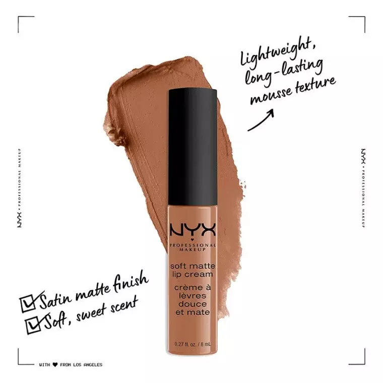Nyx Soft Matte Lip Cream SMLC #34 Dubai (8ml)