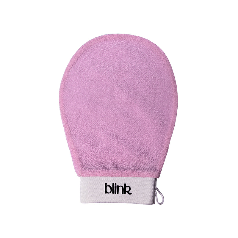 Blink Silk Exfoliating Glove  Pink