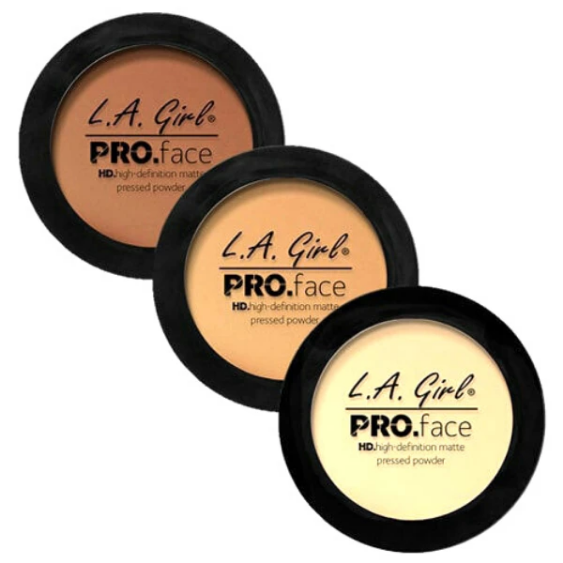 L.A. Girl Pro Face HD Matte Pressed Powder Buff  (7g)