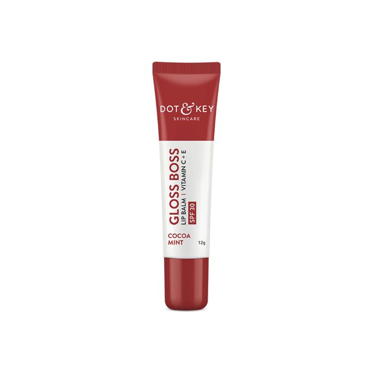 Dot & Key Gloss Boss Lip Balm Spf 30 Cocoa Mint (12gm)