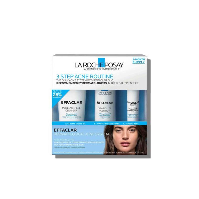 La Roche-Posay 3 Step Acne treatment Routine (5ml+20ml+40ml)