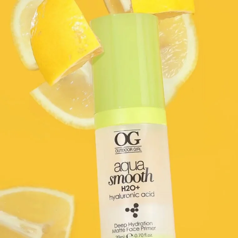 OG Outdoor Girl Aqua Smooth H2O+ Hyaluronic Acid Deep Hydration Matte Face Primer (20ml)