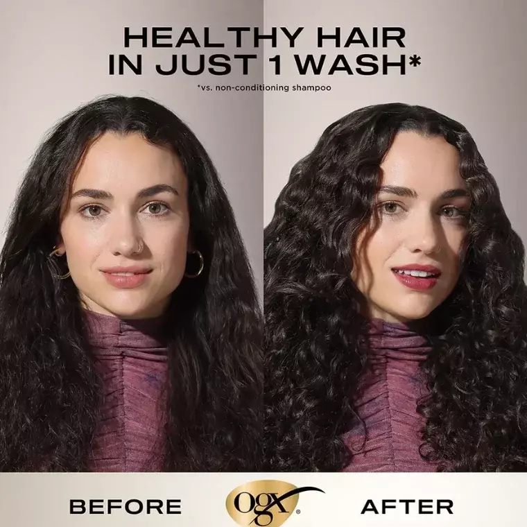 Ogx Strength & Length + Keratin Oil Conditioner (385ml)