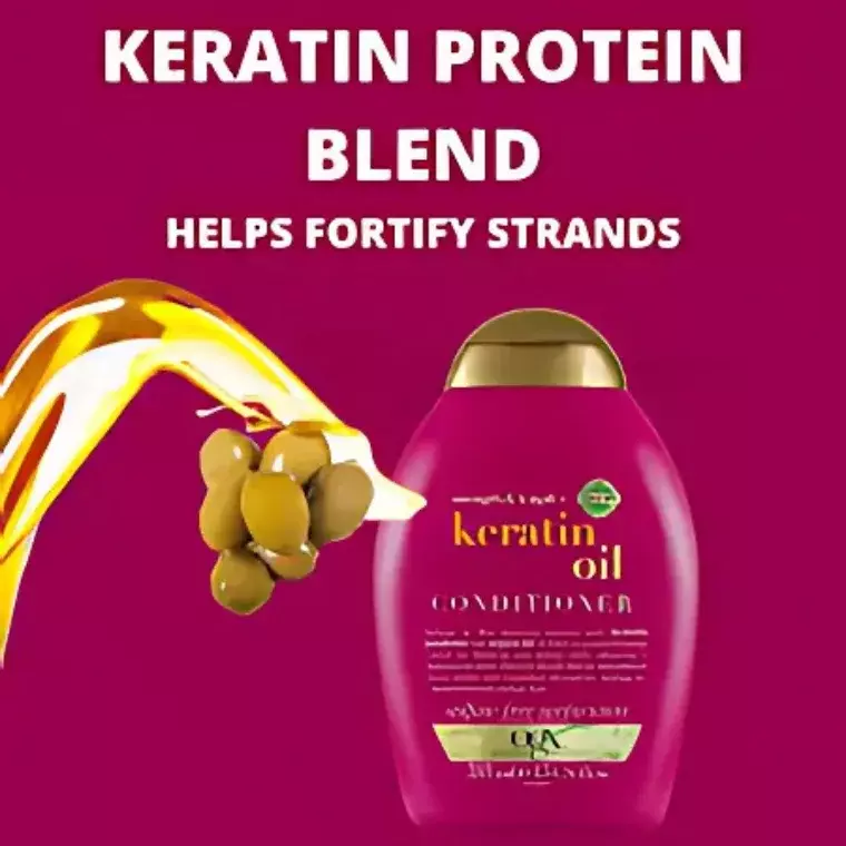 Ogx Strength & Length + Keratin Oil Conditioner (385ml)