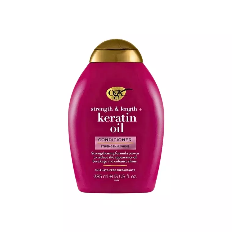 Ogx Strength & Length + Keratin Oil Conditioner (385ml)