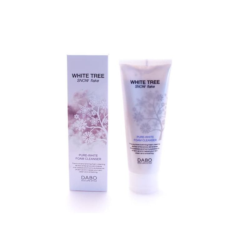 Dabo White Tree Snow Flake Pure White Foam Cleanser (150ml)