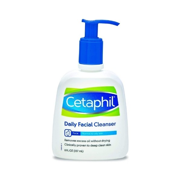 Cetaphil Daily Facial Cleanser for Normal to Oily Skin (237ml)