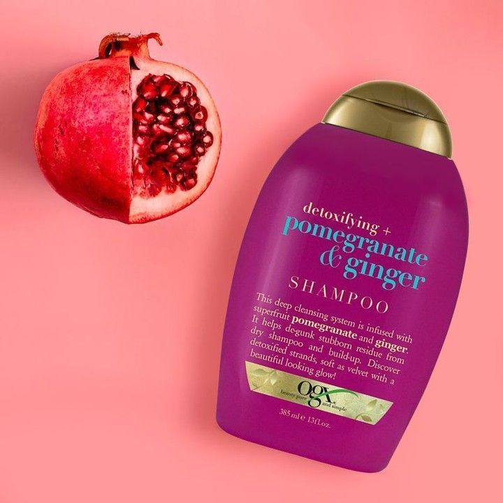 OGX Detoxifying + Pomegranate & Ginger Shampoo (385ml)