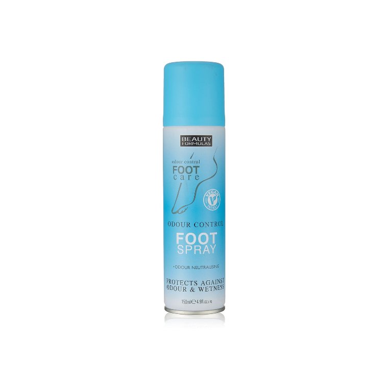 Beauty Formulas Feet Care Odour Control Foot Spray (150ml)