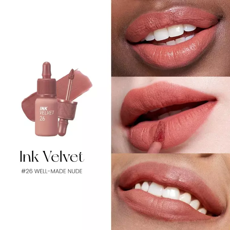 Peripera Ink Velvet Lip Tint #26 Well Made Nude (4gm)