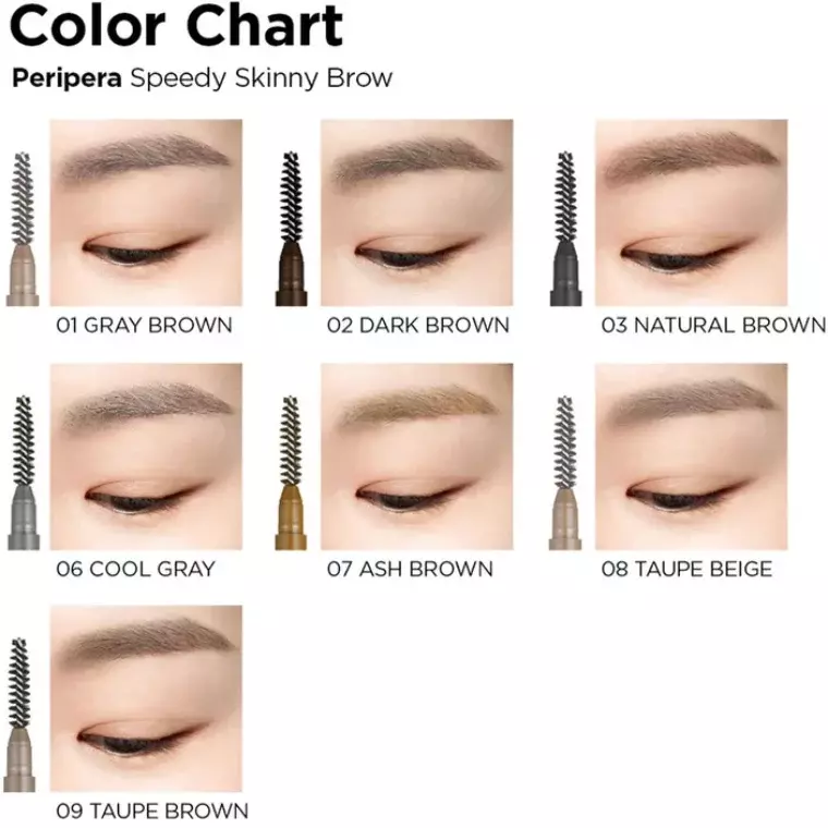 Peripera Speedy Skinny Brow #01 Gray Brown (0.05gm)
