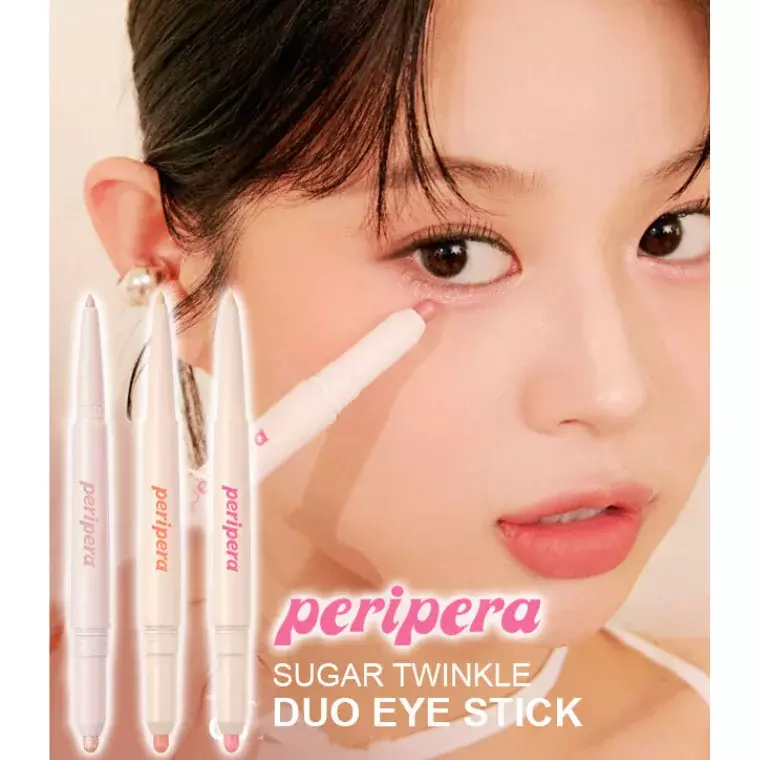 Peripera Sugar Twinkle Duo Eye Stick #01 Dewy Nude (0.55gm)