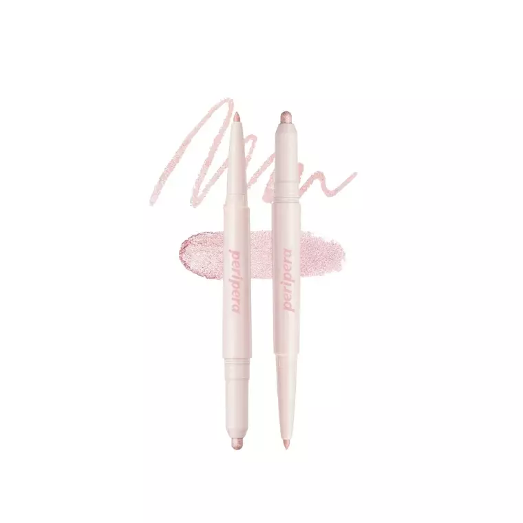 Peripera Sugar Twinkle Duo Eye Stick #03 Glimmering Pink (0.78gm)