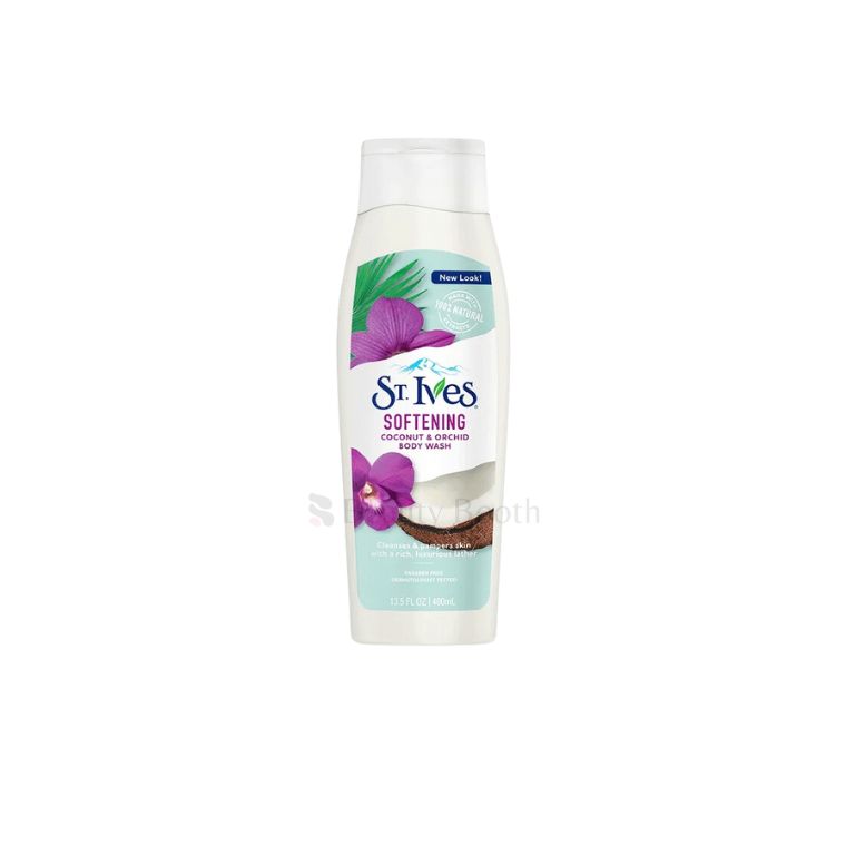 ST Ives Softening Coconut and Orchid Body Wash (400ml)