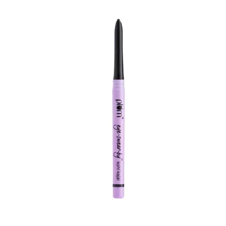 Plum Kohl Kajal Deep Black #Creamy Smooth (0.35gm)