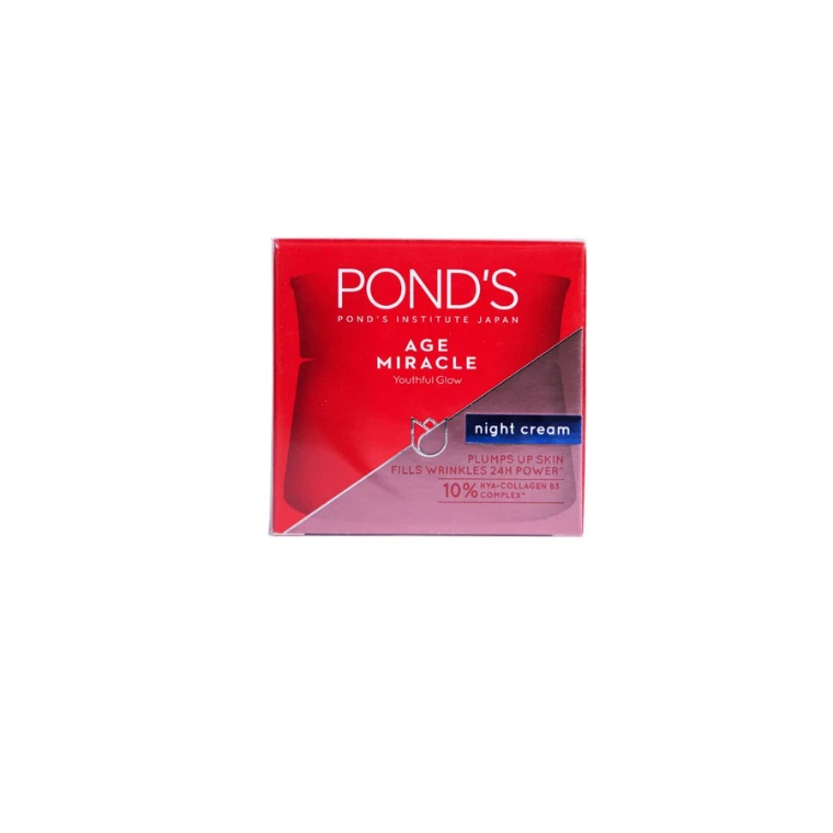 Pond's Night Age Miracle Cream Youthful Glow (50gm)