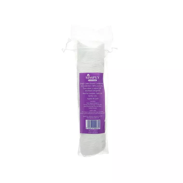 Pretty Cosmetic Pads (80 Pcs)
