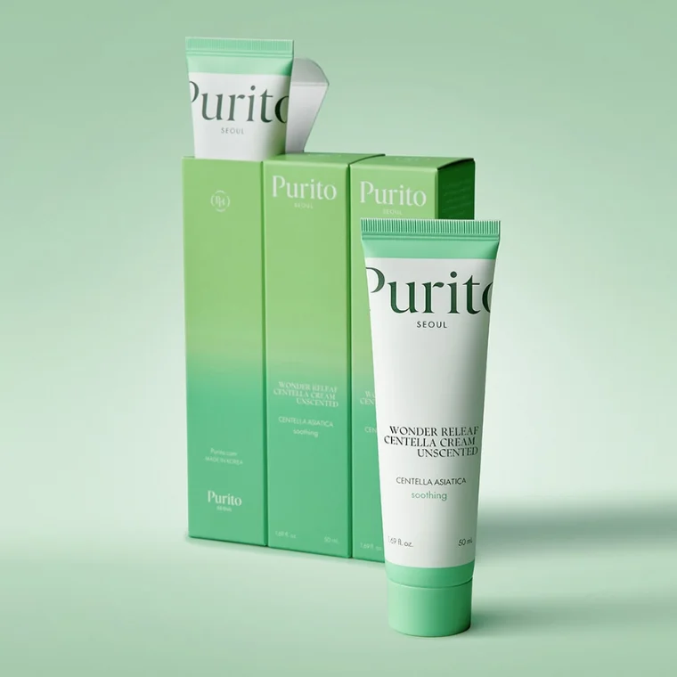 Purito Seoul Wonder Releaf Centella Cream Unscented 50ml