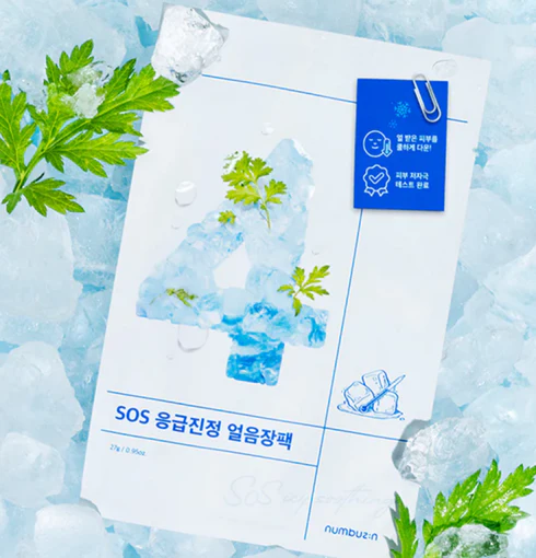 Numbuzin No.4 Icy Soothing Sheet Mask (27ml)