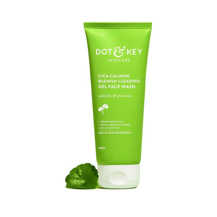 Dot And Key Cica Calming Blemish Clearing Gel Face Wash (100ml)